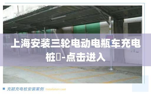 上海安装三轮电动电瓶车充电桩​-点击进入