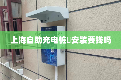 上海自助充电桩​安装要钱吗