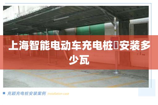 上海智能电动车充电桩​安装多少瓦