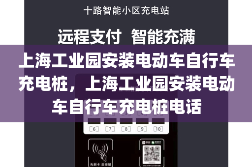 上海工业园安装电动车自行车充电桩，上海工业园安装电动车自行车充电桩电话