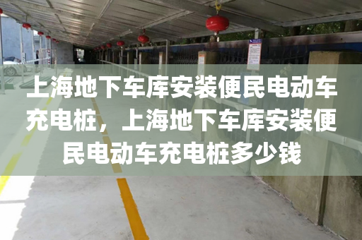 上海地下车库安装便民电动车充电桩，上海地下车库安装便民电动车充电桩多少钱