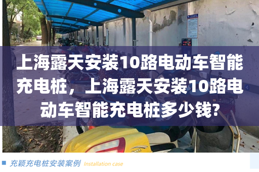 上海露天安装10路电动车智能充电桩，上海露天安装10路电动车智能充电桩多少钱?