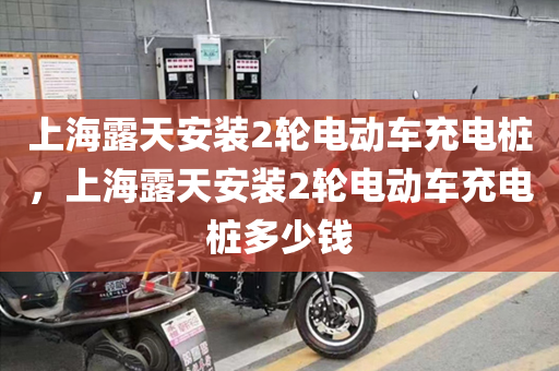 上海露天安装2轮电动车充电桩，上海露天安装2轮电动车充电桩多少钱