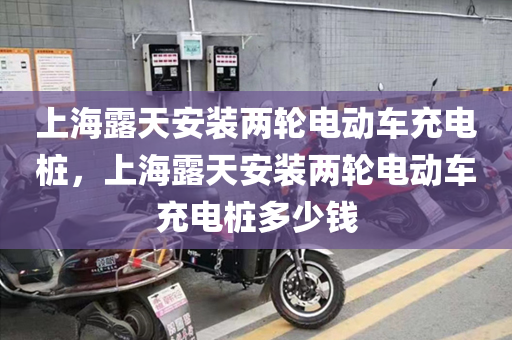上海露天安装两轮电动车充电桩，上海露天安装两轮电动车充电桩多少钱