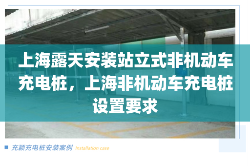 上海露天安装站立式非机动车充电桩，上海非机动车充电桩设置要求