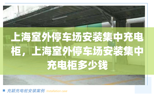 上海室外停车场安装集中充电柜，上海室外停车场安装集中充电柜多少钱