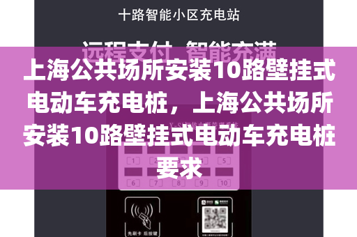 上海公共场所安装10路壁挂式电动车充电桩，上海公共场所安装10路壁挂式电动车充电桩要求