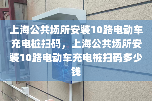 上海公共场所安装10路电动车充电桩扫码，上海公共场所安装10路电动车充电桩扫码多少钱