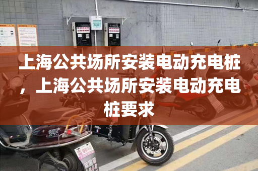 上海公共场所安装电动充电桩，上海公共场所安装电动充电桩要求