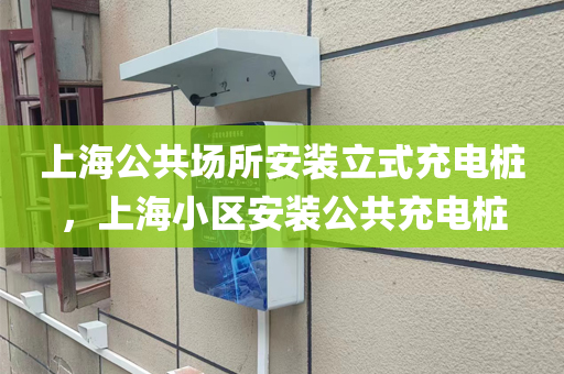 上海公共场所安装立式充电桩，上海小区安装公共充电桩