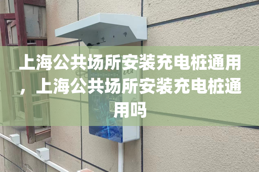 上海公共场所安装充电桩通用，上海公共场所安装充电桩通用吗