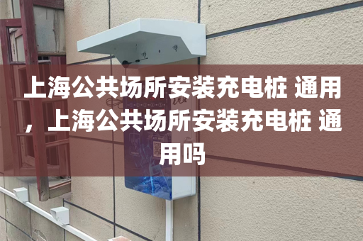 上海公共场所安装充电桩 通用，上海公共场所安装充电桩 通用吗