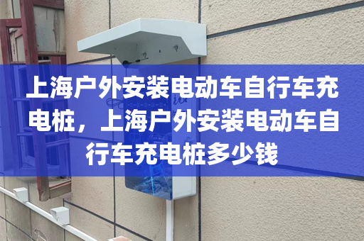 上海户外安装电动车自行车充电桩，上海户外安装电动车自行车充电桩多少钱