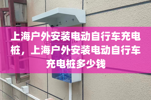 上海户外安装电动自行车充电桩，上海户外安装电动自行车充电桩多少钱