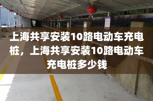 上海共享安装10路电动车充电桩，上海共享安装10路电动车充电桩多少钱