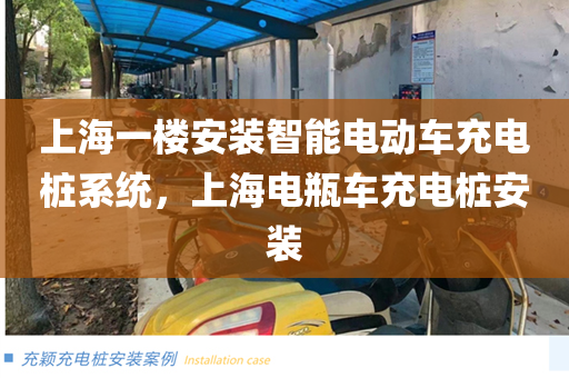 上海一楼安装智能电动车充电桩系统，上海电瓶车充电桩安装