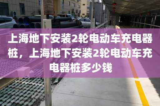 上海地下安装2轮电动车充电器桩，上海地下安装2轮电动车充电器桩多少钱