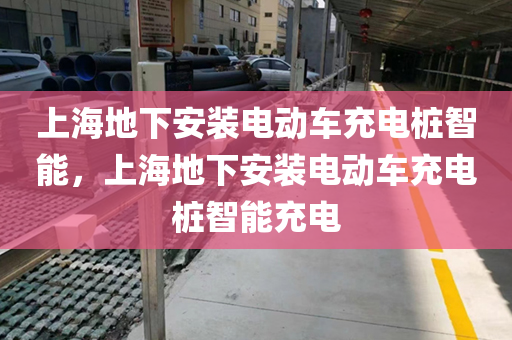上海地下安装电动车充电桩智能，上海地下安装电动车充电桩智能充电