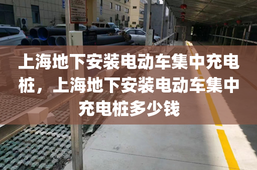 上海地下安装电动车集中充电桩，上海地下安装电动车集中充电桩多少钱