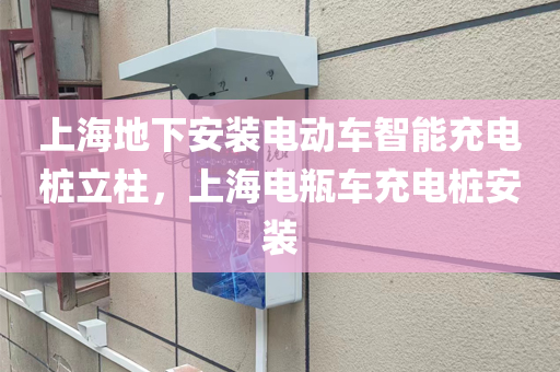 上海地下安装电动车智能充电桩立柱，上海电瓶车充电桩安装