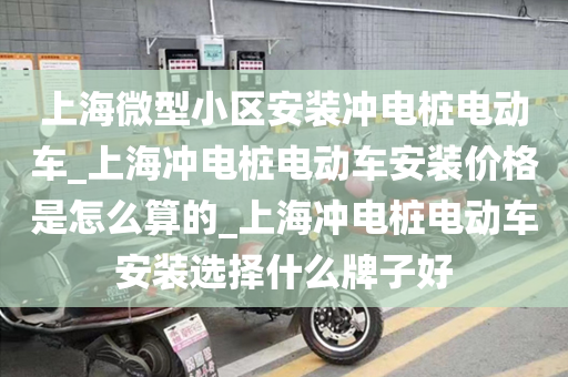 上海微型小区安装冲电桩电动车_上海冲电桩电动车安装价格是怎么算的_上海冲电桩电动车安装选择什么牌子好