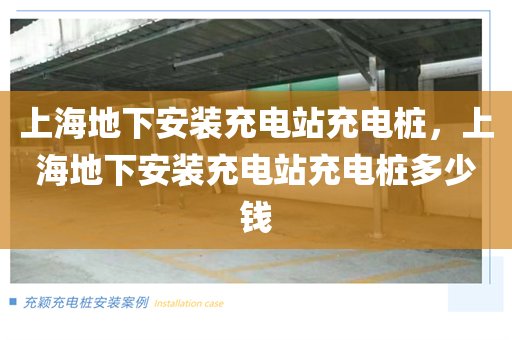 上海地下安装充电站充电桩，上海地下安装充电站充电桩多少钱