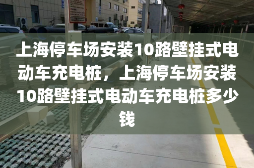 上海停车场安装10路壁挂式电动车充电桩，上海停车场安装10路壁挂式电动车充电桩多少钱