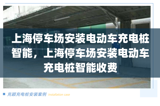上海停车场安装电动车充电桩智能，上海停车场安装电动车充电桩智能收费