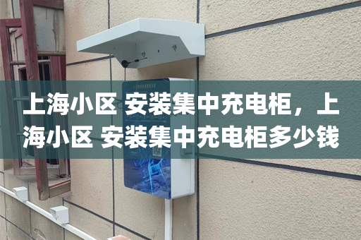 上海小区 安装集中充电柜，上海小区 安装集中充电柜多少钱