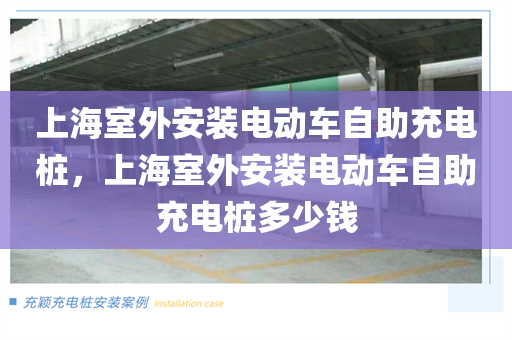 上海室外安装电动车自助充电桩，上海室外安装电动车自助充电桩多少钱