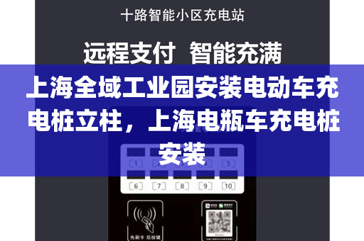 上海全域工业园安装电动车充电桩立柱，上海电瓶车充电桩安装