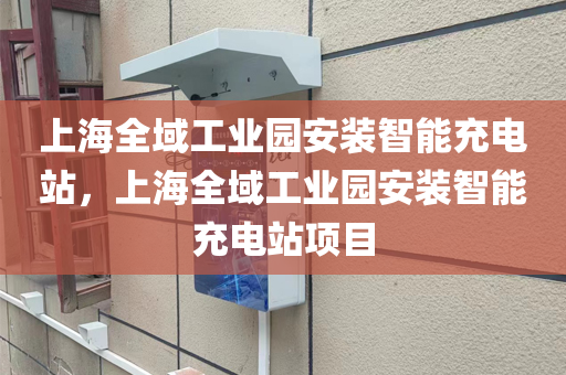 上海全域工业园安装智能充电站，上海全域工业园安装智能充电站项目