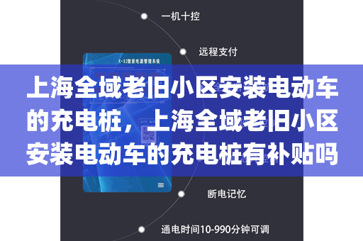 上海全域老旧小区安装电动车的充电桩，上海全域老旧小区安装电动车的充电桩有补贴吗