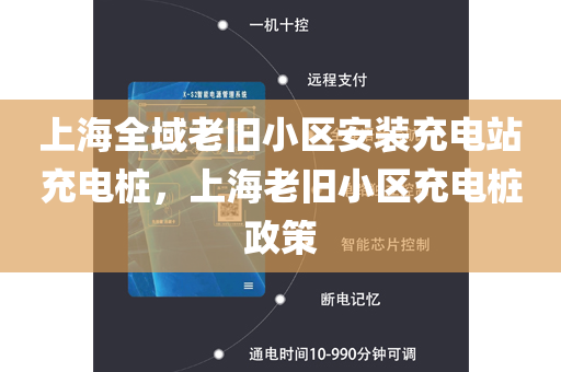 上海全域老旧小区安装充电站充电桩，上海老旧小区充电桩政策