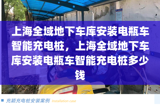 上海全域地下车库安装电瓶车智能充电桩，上海全域地下车库安装电瓶车智能充电桩多少钱