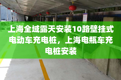 上海全域露天安装10路壁挂式电动车充电桩，上海电瓶车充电桩安装