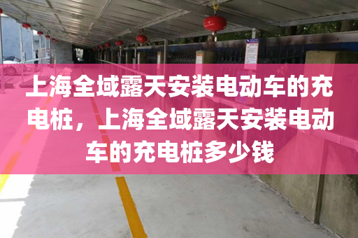 上海全域露天安装电动车的充电桩，上海全域露天安装电动车的充电桩多少钱