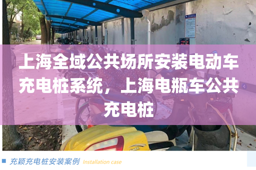 上海全域公共场所安装电动车充电桩系统，上海电瓶车公共充电桩