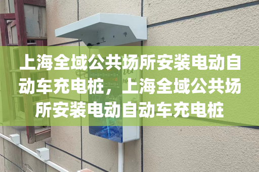上海全域公共场所安装电动自动车充电桩，上海全域公共场所安装电动自动车充电桩