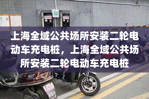 上海全域公共场所安装二轮电动车充电桩，上海全域公共场所安装二轮电动车充电桩