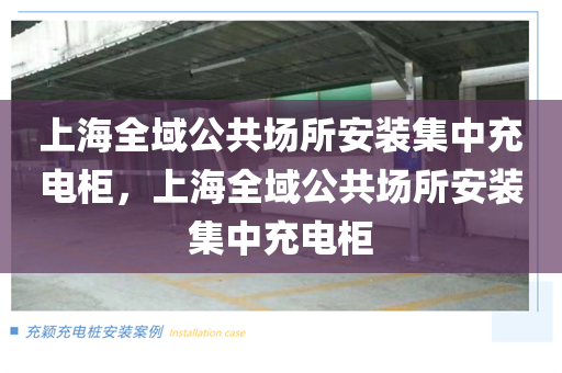 上海全域公共场所安装集中充电柜，上海全域公共场所安装集中充电柜