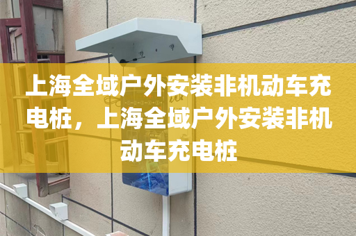 上海全域户外安装非机动车充电桩，上海全域户外安装非机动车充电桩