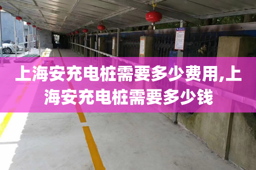 上海安充电桩需要多少费用,上海安充电桩需要多少钱