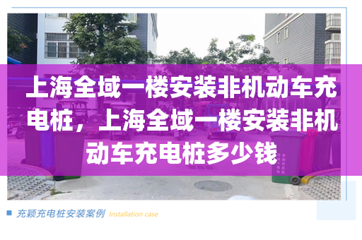 上海全域一楼安装非机动车充电桩，上海全域一楼安装非机动车充电桩多少钱