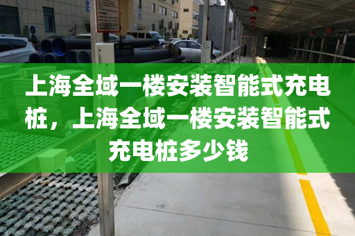 上海全域一楼安装智能式充电桩，上海全域一楼安装智能式充电桩多少钱