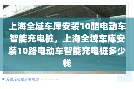上海全域车库安装10路电动车智能充电桩，上海全域车库安装10路电动车智能充电桩多少钱