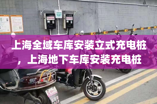 上海全域车库安装立式充电桩，上海地下车库安装充电桩
