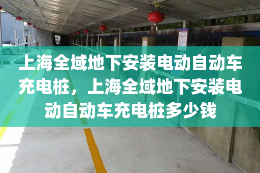 上海全域地下安装电动自动车充电桩，上海全域地下安装电动自动车充电桩多少钱