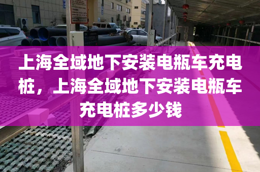 上海全域地下安装电瓶车充电桩，上海全域地下安装电瓶车充电桩多少钱