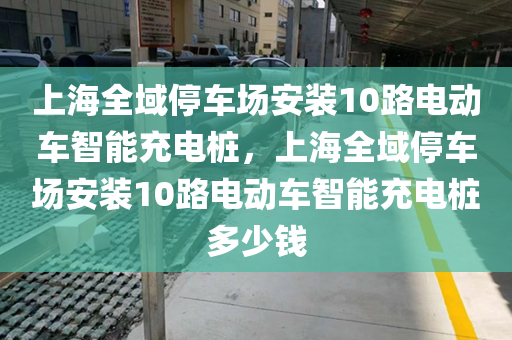 上海全域停车场安装10路电动车智能充电桩，上海全域停车场安装10路电动车智能充电桩多少钱